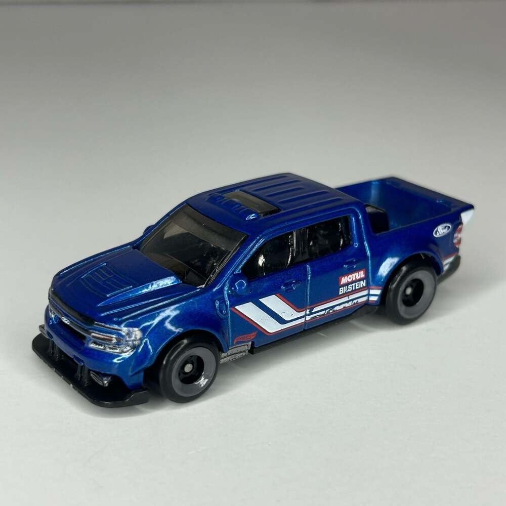 Hot Wheels '22 Ford Maverick Custom Blue Motul Bilstein